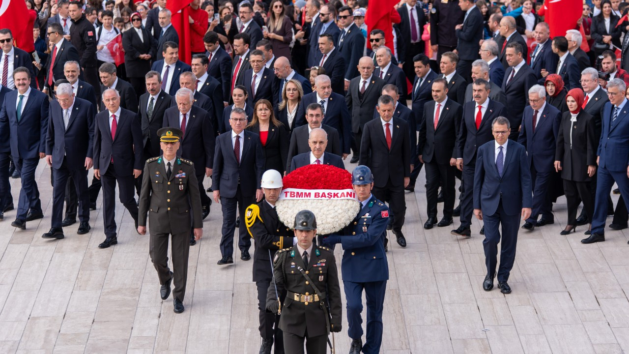 Türkiye, TBMM’nin 105. Yılını Ulusal Egemenlik ve Çocuk Bayramı ile Kutladı​